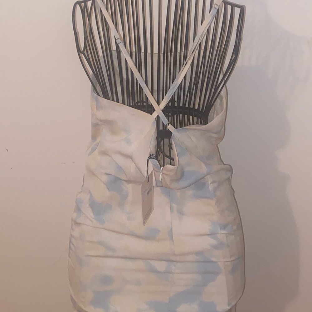 New Missguided Cloud print mini dress